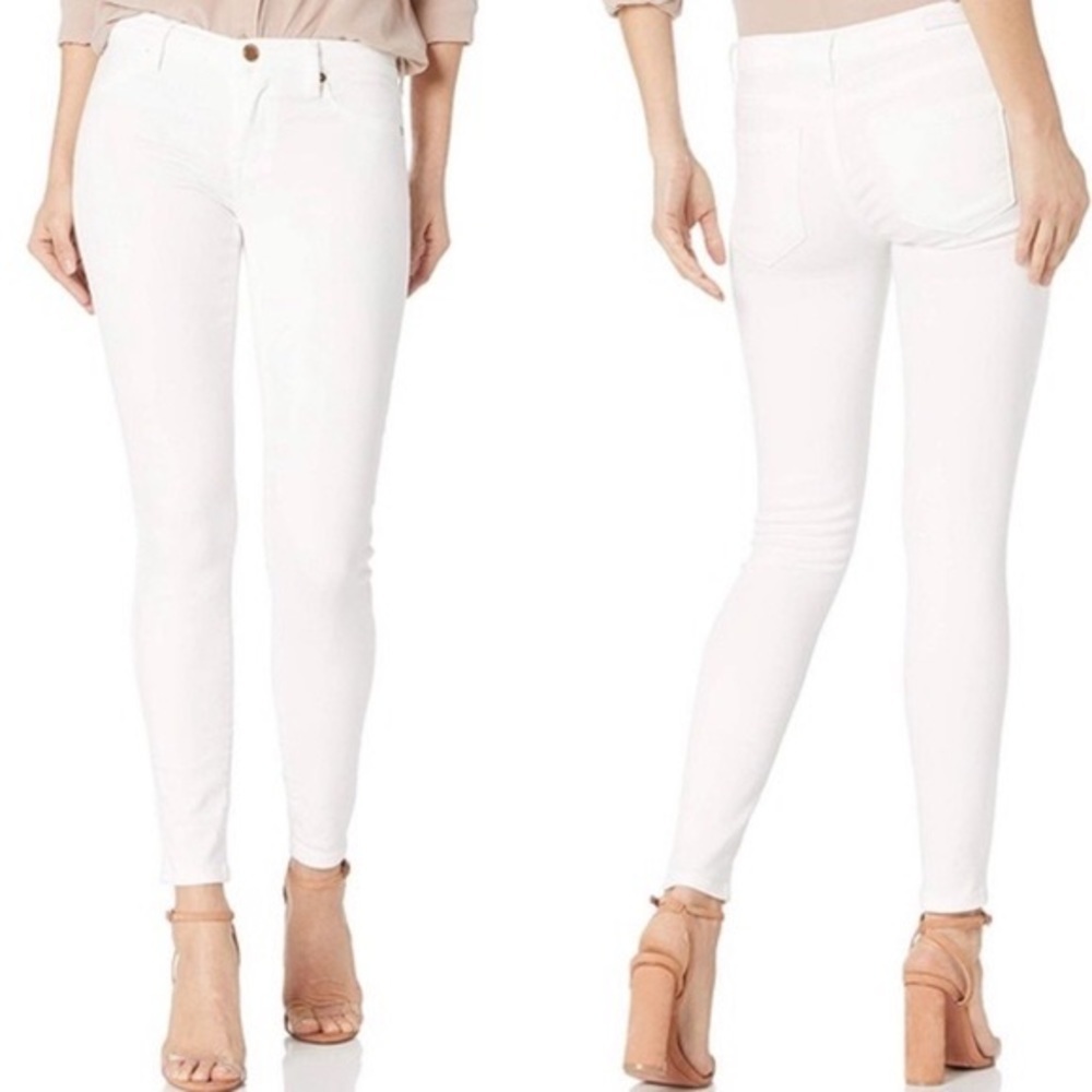 BlankNYC White Jeans The Mercer Super Skinny Fit Women’s Stretch Denim Size 25